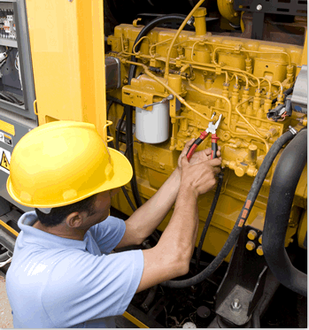 field_services_industry_worker_generator Field Services Industry Worker - Generator Technician